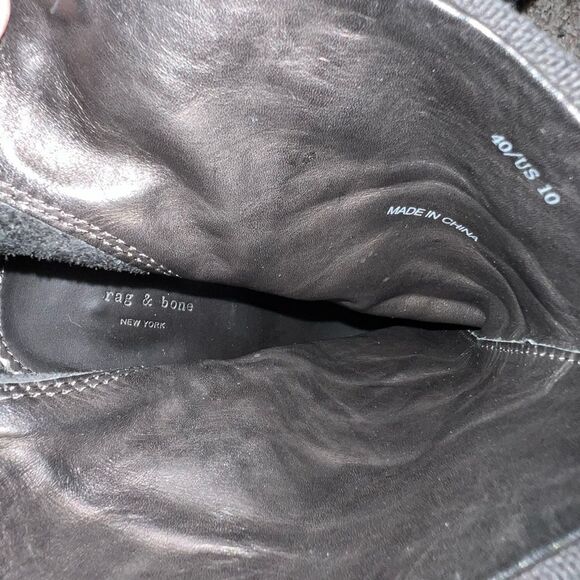 Drop $⬇️Rag & Bone • Authentic• canvas ankle boots 10 - Picture 5 of 10